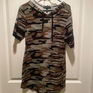 Camouflage Mini Dress